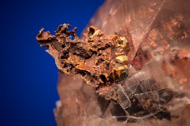 COPPER in CALCITE
